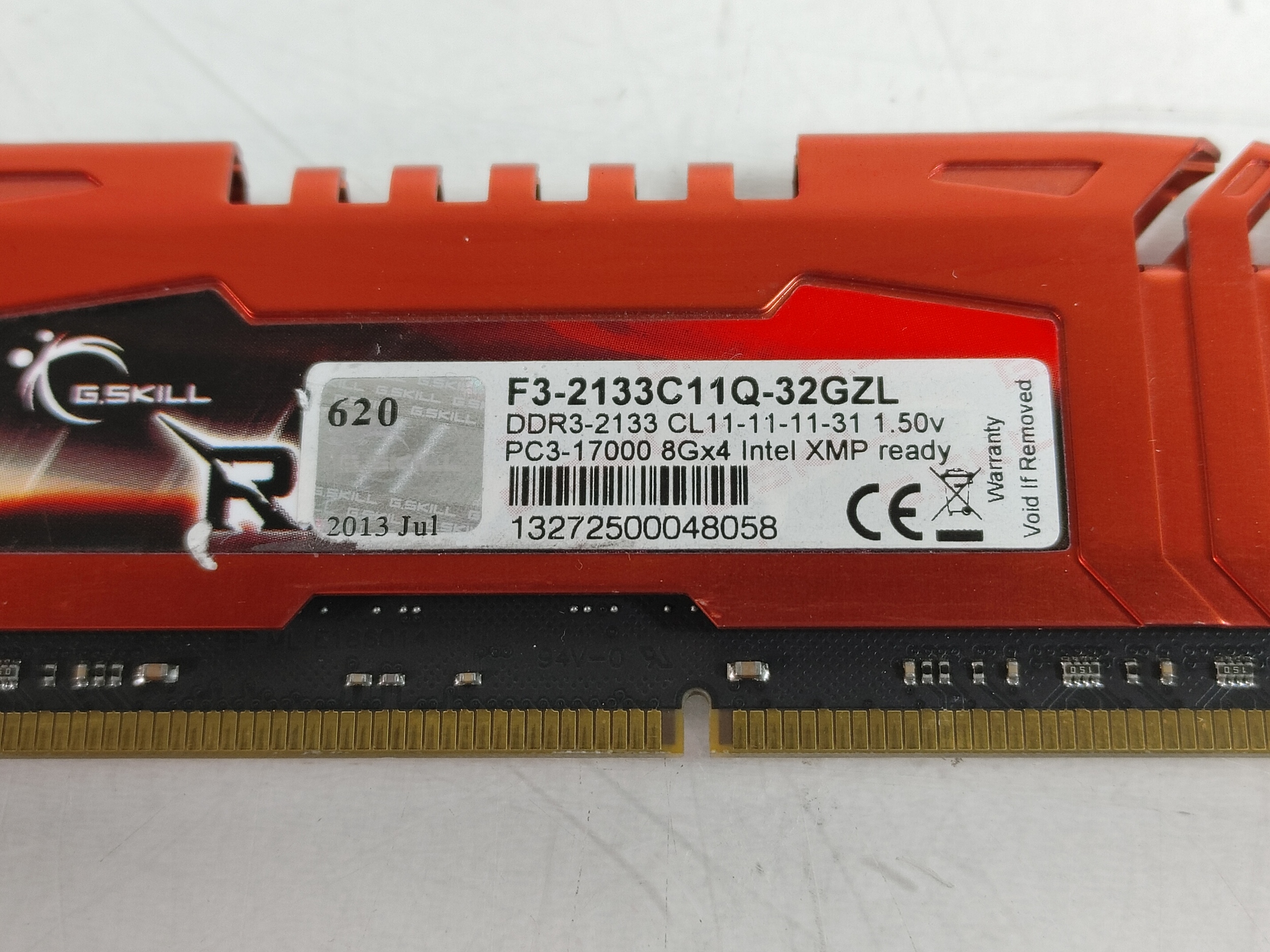 DDR3 PC3 2G 計162枚セット ばら売り不可 G.SKILL 8 GB PC3-17000 (DDR3-2133) 2Rx8 Shielded DDR3 Desktop RAM